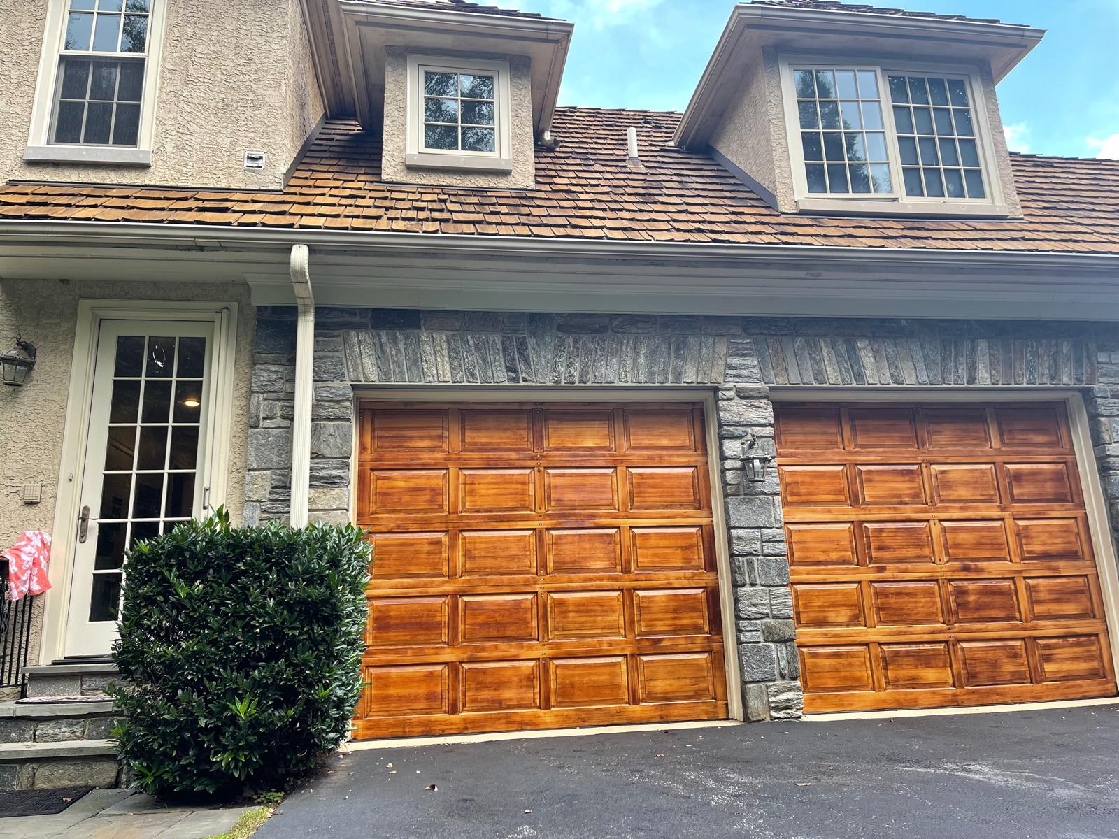 Garage door spring replacement