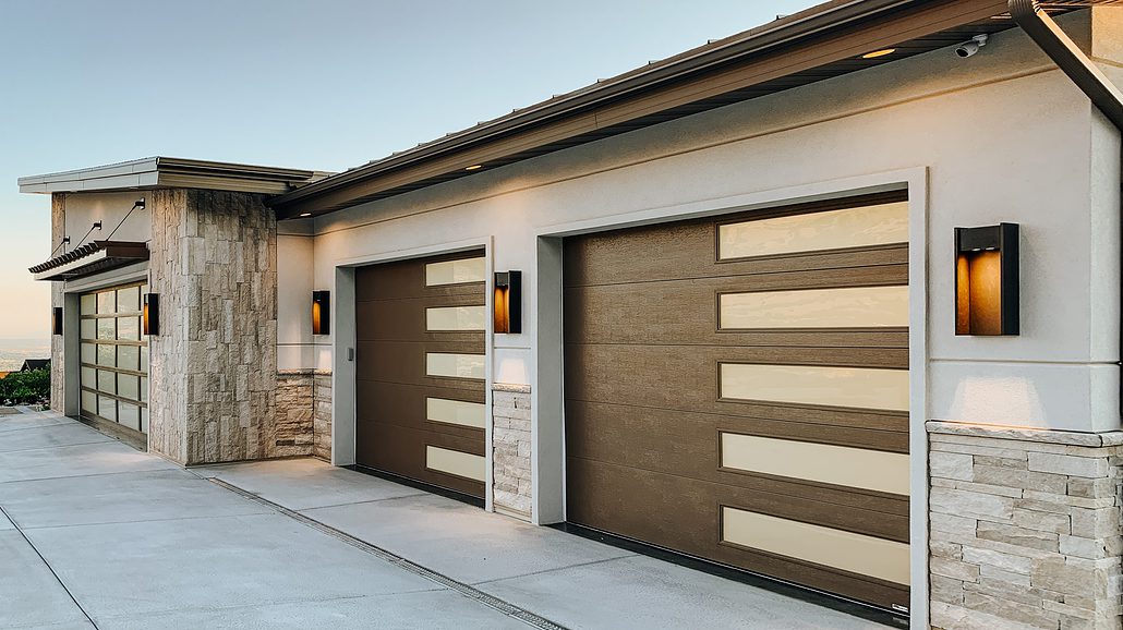 Quick Fix garage door technician repairing a garage door in Long Beach, CA